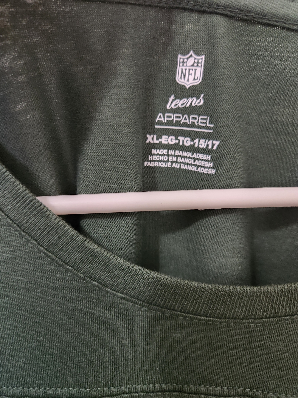 Green Bay Packers Womens Crewneck Shirt in Green NWT - Picture 2 of 8